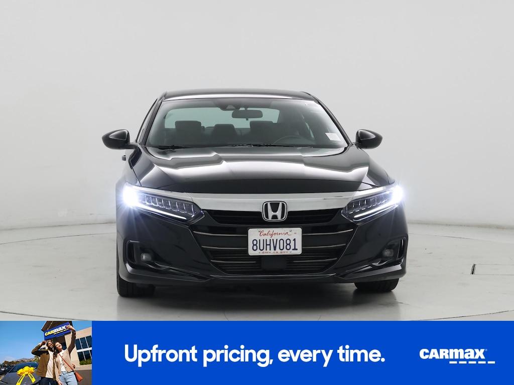 used 2021 Honda Accord car, priced at $22,998
