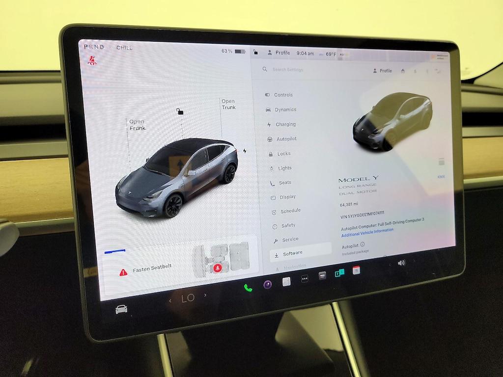 used 2021 Tesla Model Y car, priced at $28,998