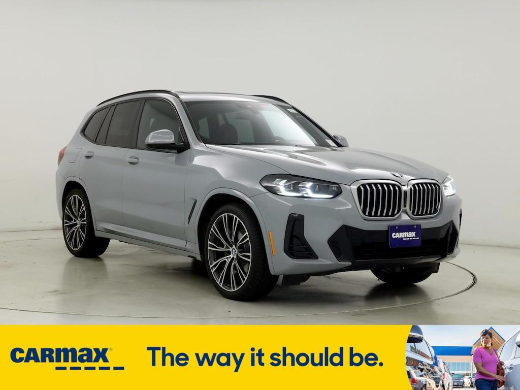 used 2022 BMW X3 car, priced at $33,998