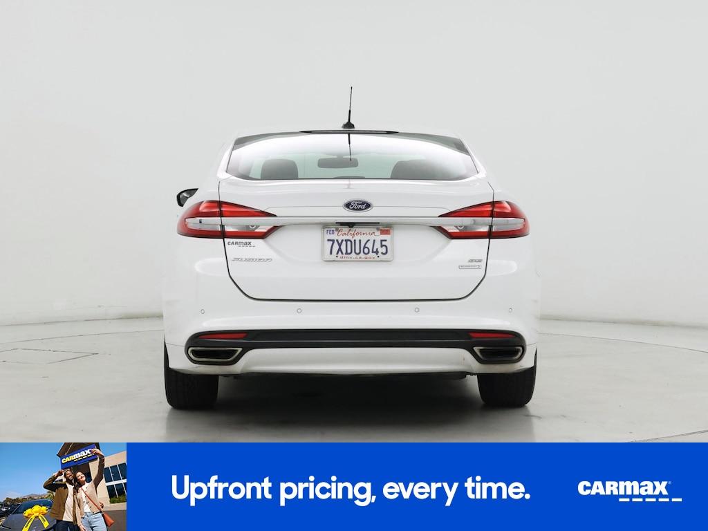 used 2017 Ford Fusion car, priced at $13,998