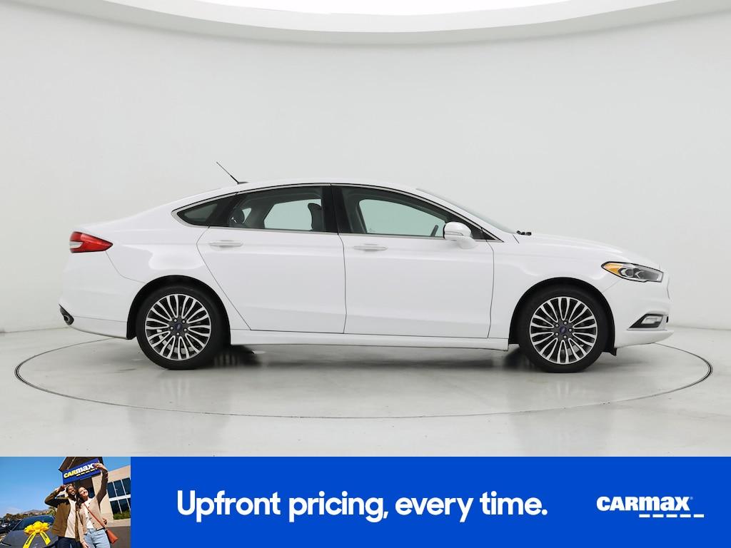used 2017 Ford Fusion car, priced at $13,998