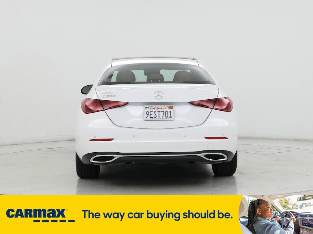 used 2022 Mercedes-Benz C-Class car, priced at $39,998