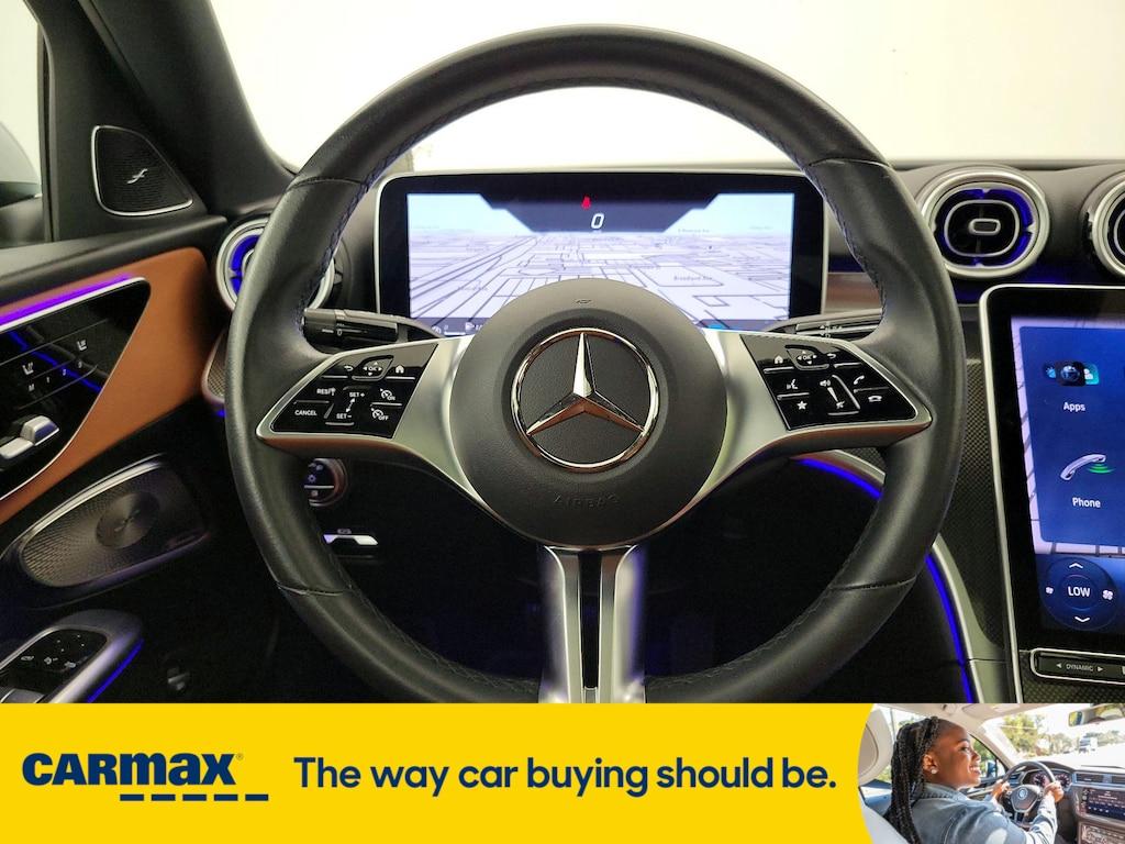 used 2022 Mercedes-Benz C-Class car, priced at $39,998