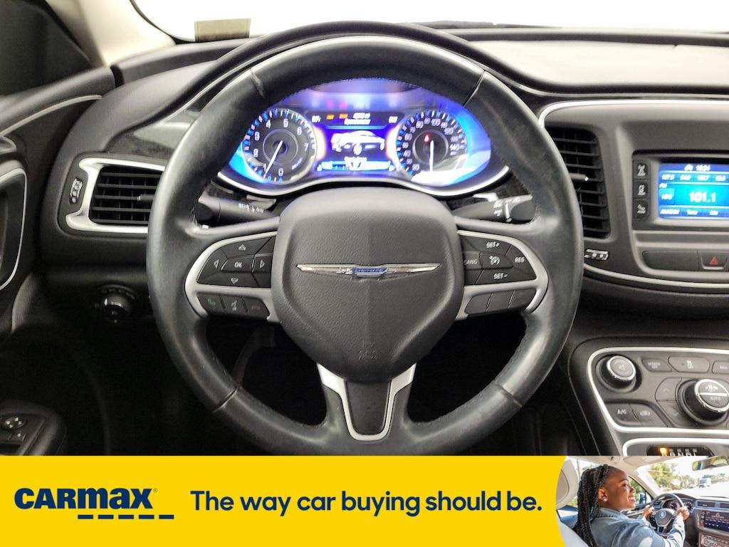 used 2015 Chrysler 200 car, priced at $13,998