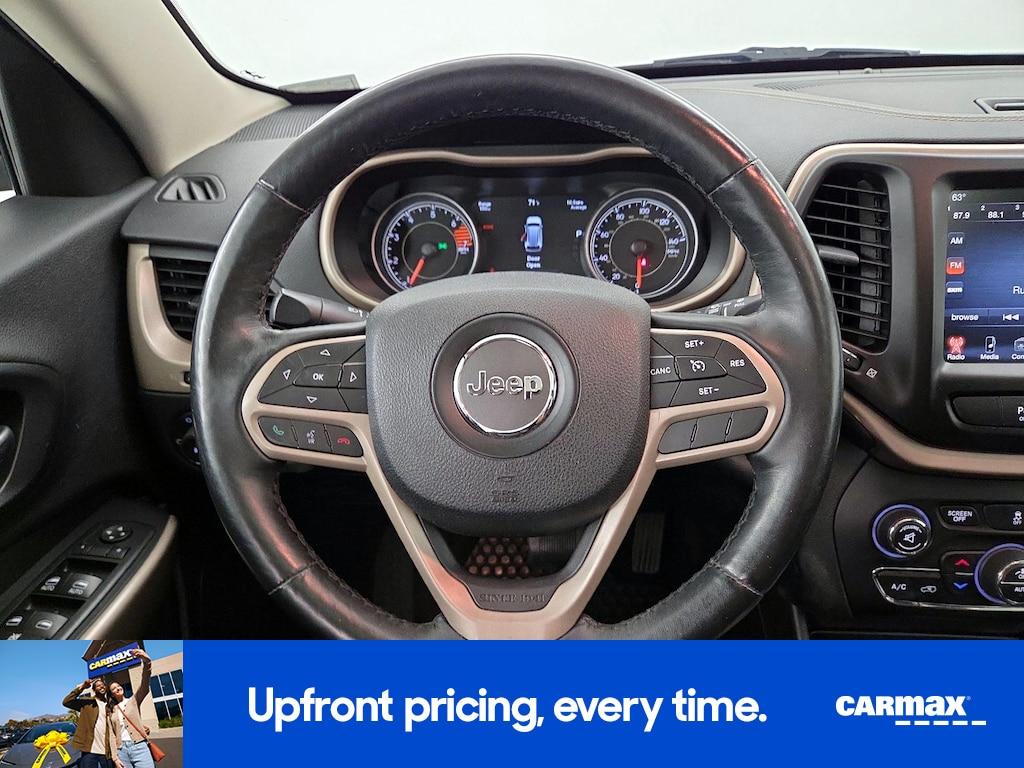 used 2017 Jeep Cherokee car, priced at $15,998
