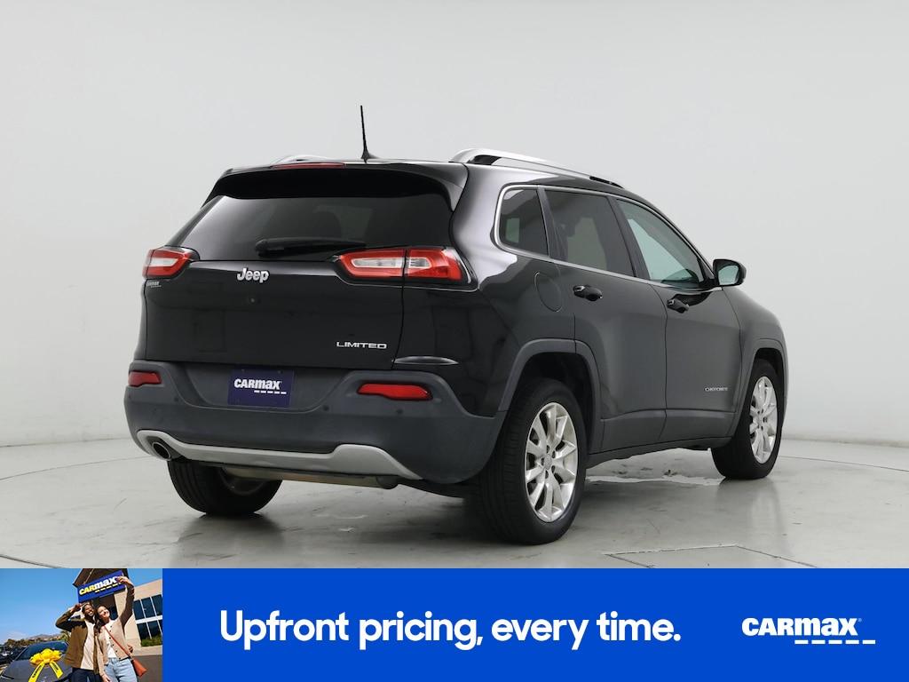 used 2017 Jeep Cherokee car, priced at $15,998