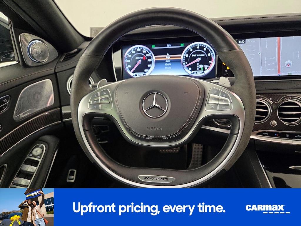 used 2015 Mercedes-Benz S-Class car, priced at $53,998