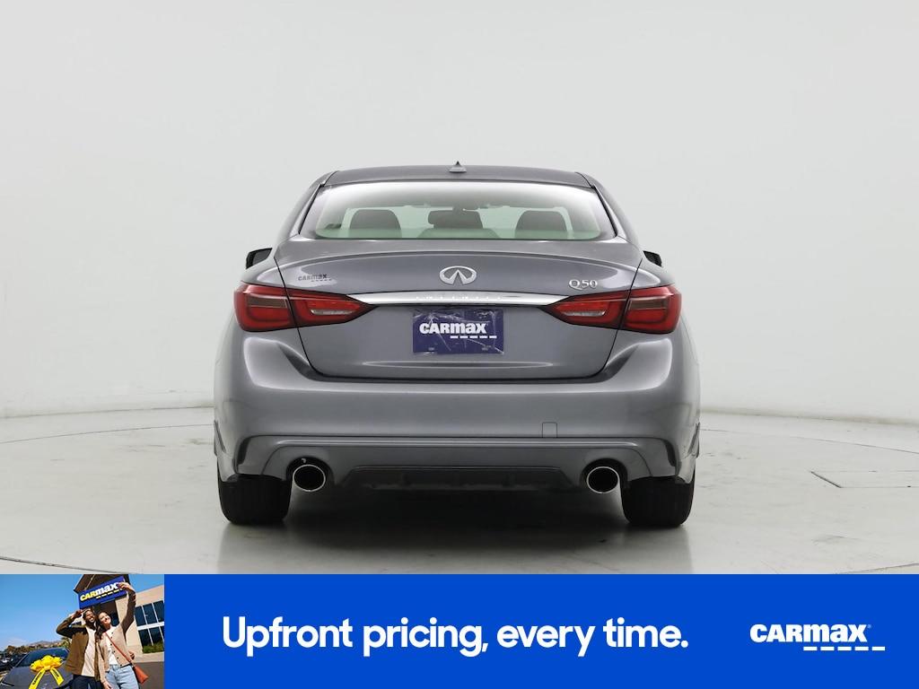 used 2021 INFINITI Q50 car, priced at $26,998