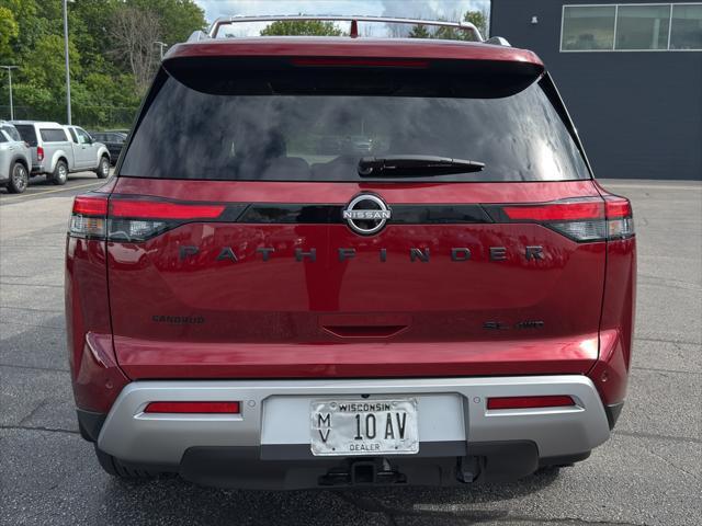new 2025 Nissan Pathfinder car, priced at $46,678