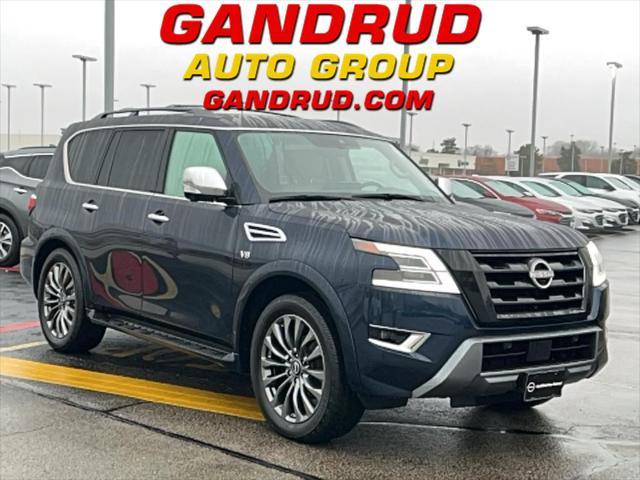 used 2021 Nissan Armada car, priced at $39,990