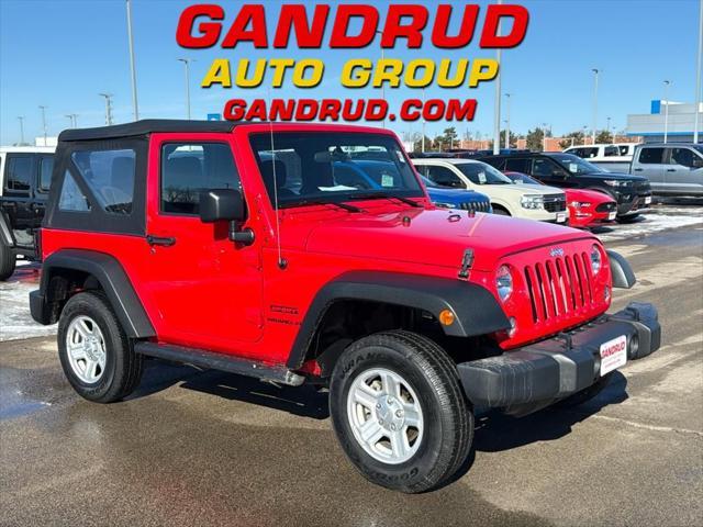 used 2016 Jeep Wrangler car, priced at $17,995