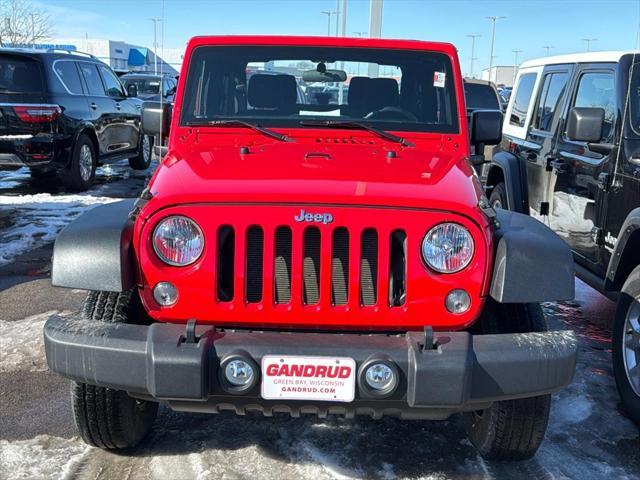 used 2016 Jeep Wrangler car, priced at $17,995