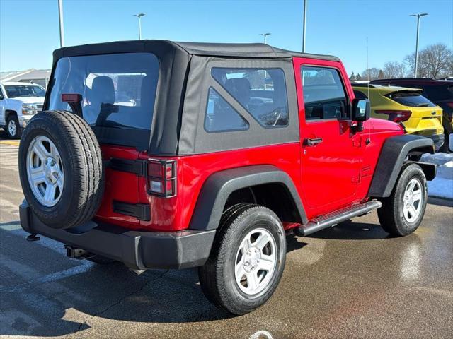 used 2016 Jeep Wrangler car, priced at $17,995