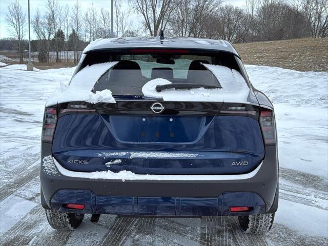 new 2025 Nissan Kicks car, priced at $26,417