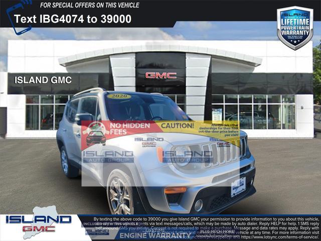 used 2020 Jeep Renegade car, priced at $13,940