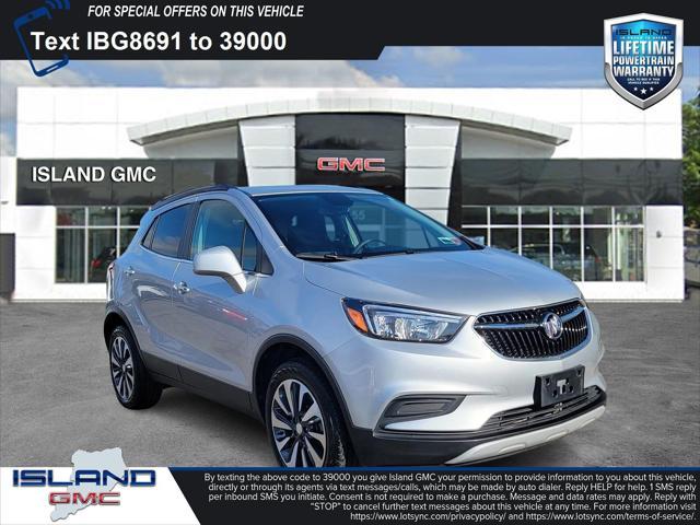 used 2021 Buick Encore car, priced at $18,182