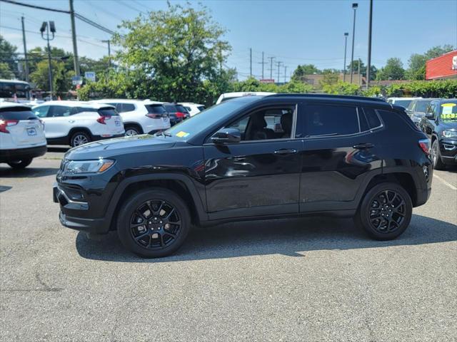used 2022 Jeep Compass car, priced at $23,187