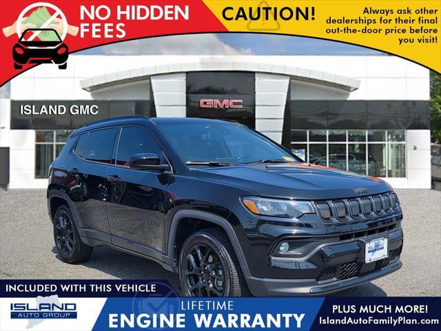 used 2022 Jeep Compass car, priced at $23,187