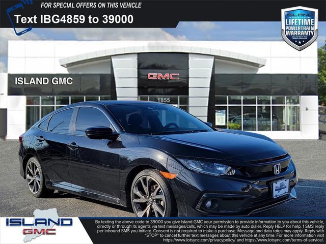 used 2021 Honda Civic car, priced at $19,895