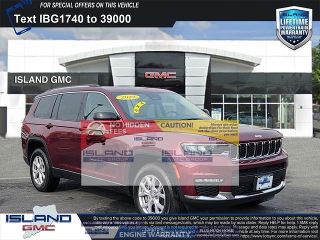 used 2022 Jeep Grand Cherokee L car, priced at $31,600