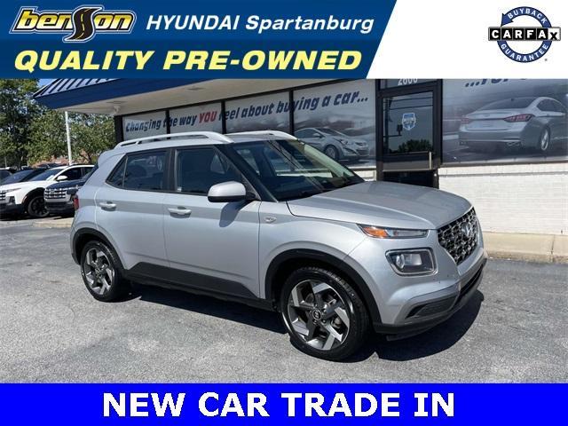 used 2021 Hyundai Venue car, priced at $10,000