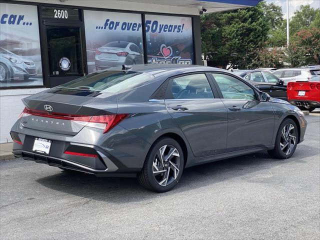 new 2024 Hyundai Elantra car, priced at $23,260