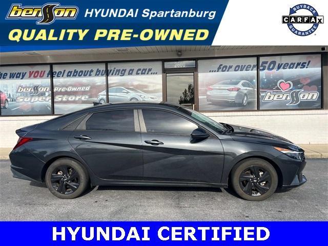 used 2021 Hyundai Elantra car, priced at $19,900