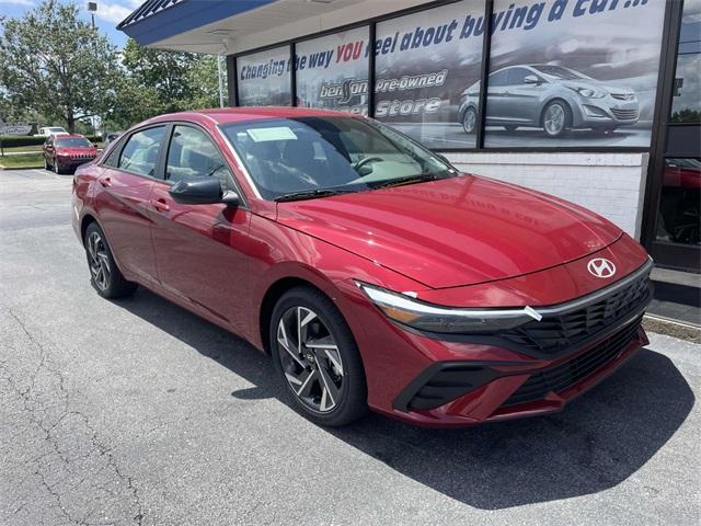 new 2025 Hyundai Elantra car, priced at $23,403
