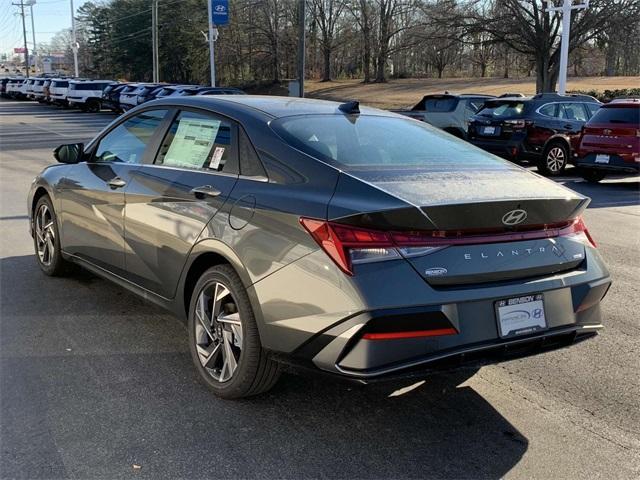 new 2025 Hyundai Elantra HEV car, priced at $30,374