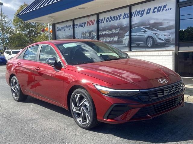 new 2025 Hyundai Elantra HEV car, priced at $27,531