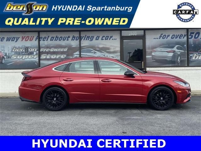 used 2021 Hyundai Sonata car, priced at $19,750