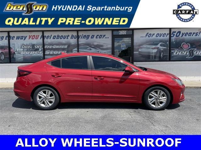 used 2019 Hyundai Elantra car, priced at $17,750