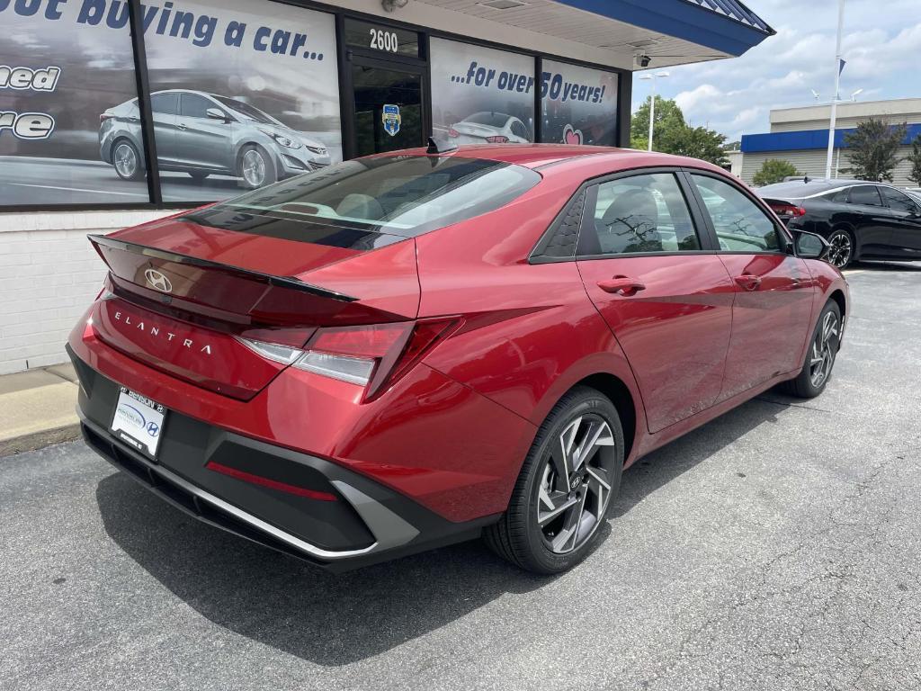 new 2025 Hyundai Elantra car, priced at $23,500