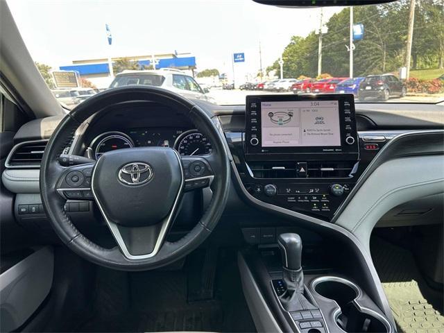 used 2022 Toyota Camry Hybrid car, priced at $19,700