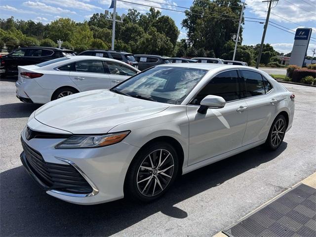 used 2022 Toyota Camry Hybrid car, priced at $19,700