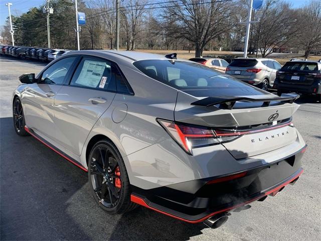 new 2025 Hyundai Elantra N car, priced at $37,305