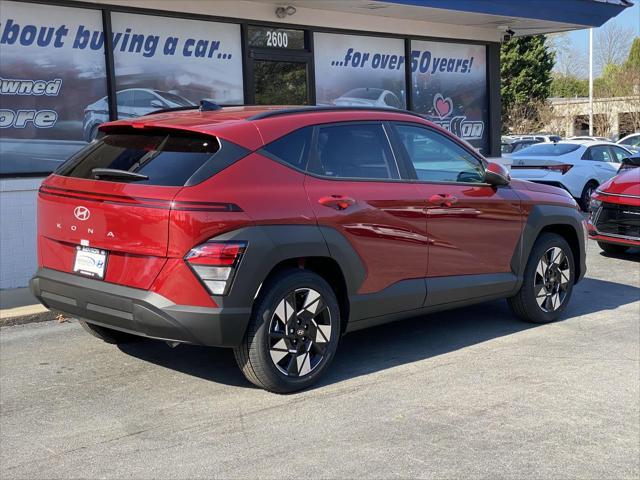 new 2024 Hyundai Kona car, priced at $25,058