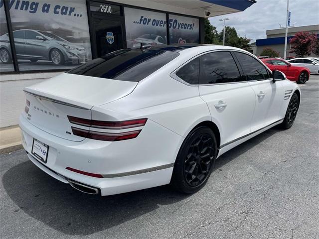 used 2021 Genesis G80 car, priced at $32,995