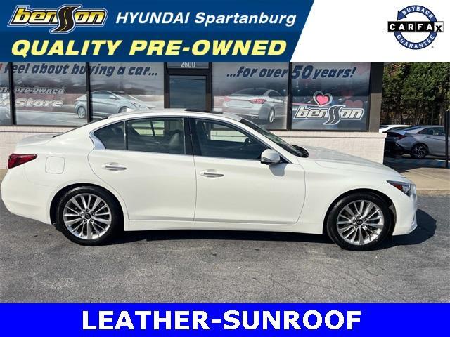 used 2021 INFINITI Q50 car, priced at $26,000