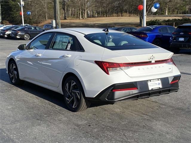 new 2024 Hyundai Elantra HEV car, priced at $27,866