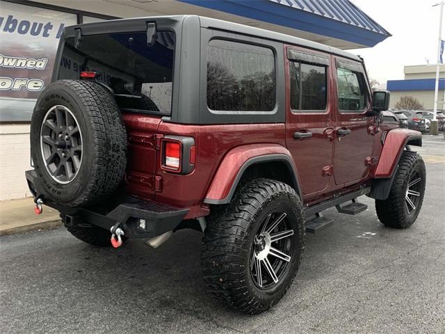 used 2021 Jeep Wrangler Unlimited car, priced at $36,495