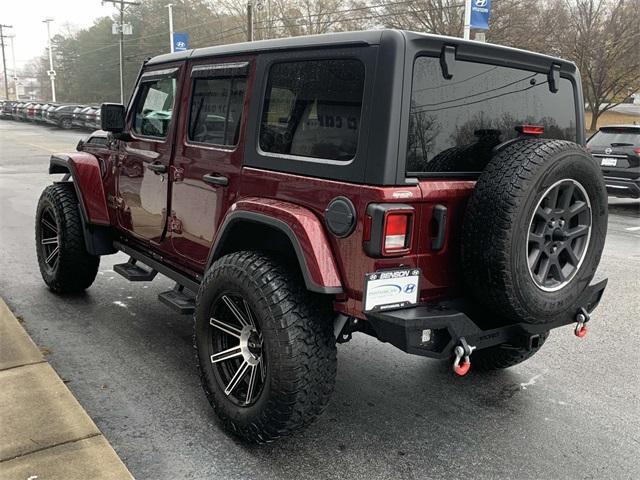 used 2021 Jeep Wrangler Unlimited car, priced at $36,495