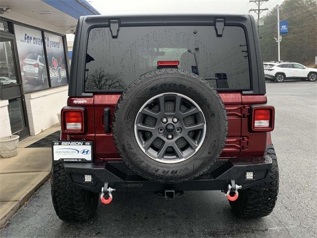 used 2021 Jeep Wrangler Unlimited car, priced at $36,495