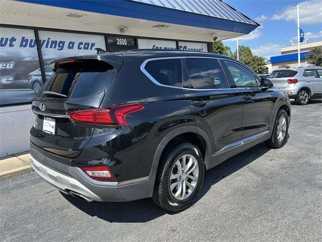used 2019 Hyundai Santa Fe car, priced at $14,500