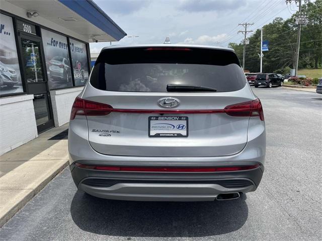 used 2021 Hyundai Santa Fe car, priced at $18,750