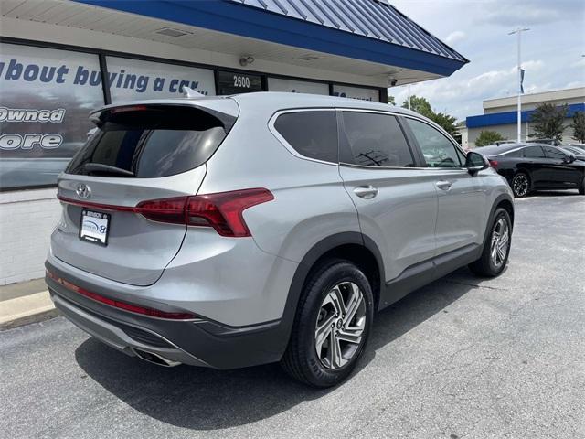 used 2021 Hyundai Santa Fe car, priced at $18,750
