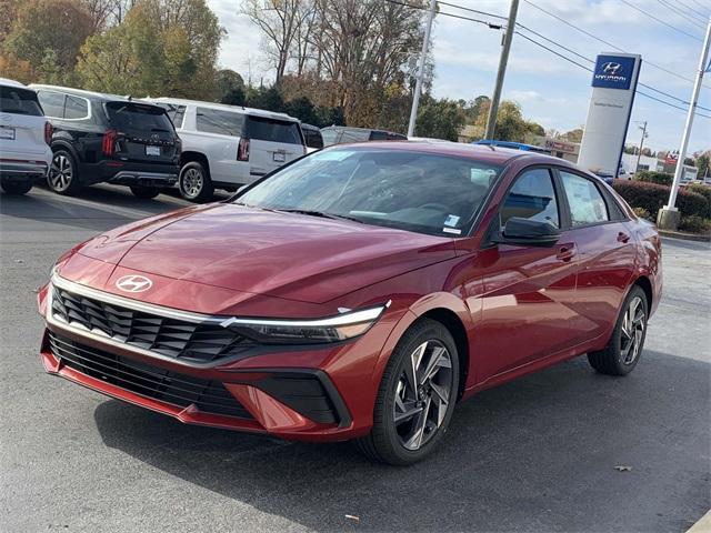 new 2025 Hyundai Elantra car, priced at $23,465