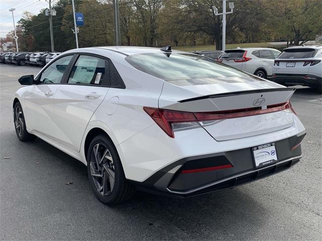 new 2025 Hyundai Elantra HEV car, priced at $28,482