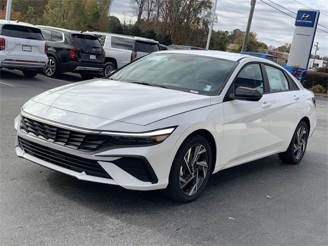 new 2025 Hyundai Elantra HEV car, priced at $28,482