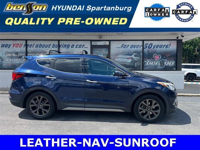 used 2017 Hyundai Santa Fe Sport car, priced at $11,990